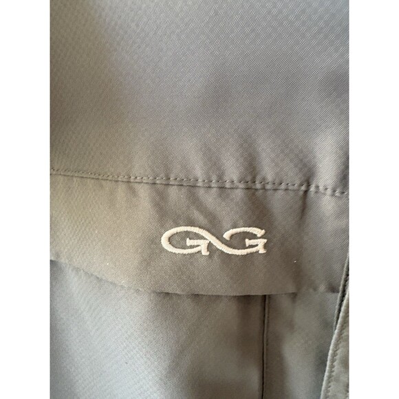 Game Guard Shirt Mens 4X Gray Button Up 1023 Camp Fishing Microfiber Vented UPF - Picture 2 of 8